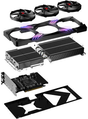 Видеокарта PNY NVIDIA nVidia GeForce RTX 4070Ti XLR8 Gaming VERTO EPIC-X RGB Overclocked 12Gb