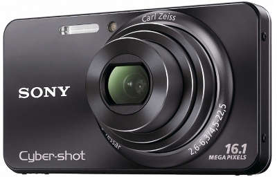 Цифровая фотокамера Sony CyberShot DSC-W570 Black
