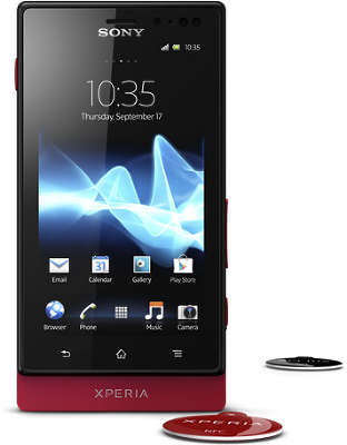 Смартфон Sony MT27i Xperia™ Sola, Red