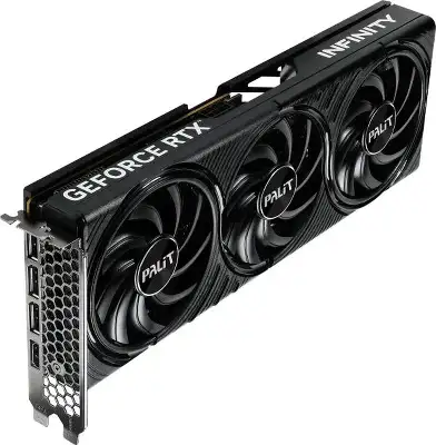 Видеокарта Palit PCI-E 5.0 RTX5060Ti INFINITY 3 OC NVIDIA GeForce RTX 5060TI 16Gb 128bit GDDR7 2407/28000 HDMIx1 DPx3 HDCP Ret