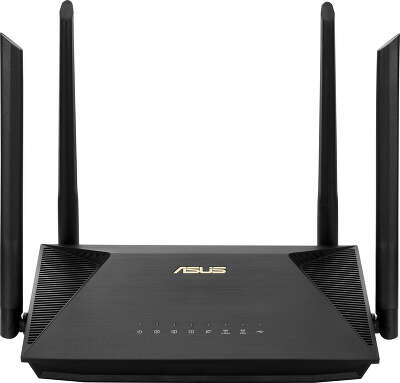 Роутер беспроводной Asus RT-AX53U AX1800 10/100/1000BASE-TX/4G ready черный