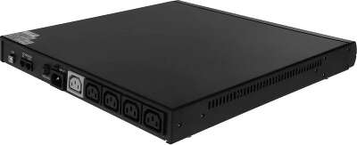 PowerCom King Pro RM KIN-1000AP ИБП (1U) {Line-Interactive, 1000VA/800W, Rack, 5хС13, Serial+USB} (1152593)