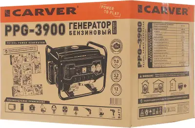 Генератор Carver PPG- 3900 3.2кВт