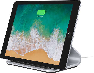 Док-станция Logitech Base Charging Stand для iPad, Silver [939-001471]