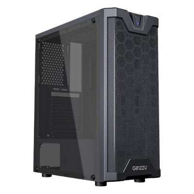 Корпус Ginzzu SL180, черный, ATX, Без БП (SL180)