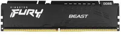 Память оперативная/ Kingston 8GB 6000MT/s DDR5 CL36 DIMM FURY Beast Black EXPO