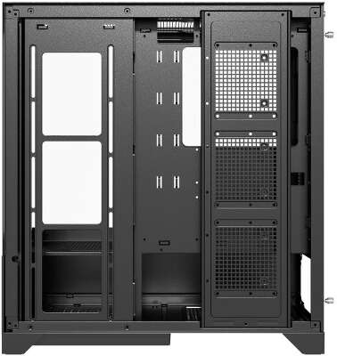 Корпус PowerCase Vision Black V2, черный, ATX, без БП (CVBAV2-L0)