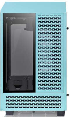 Корпус Thermaltake The Tower 100 Turquoise, бирюзовый, Mini-ITX, Без БП (CA-1R3-00SBWN-00)