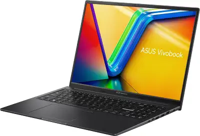 Ноутбук Asus VivoBook 16X M3604YA-MB247 Ryzen 7 7730U 16Gb SSD512Gb AMD Radeon Graphics 16" IPS WUXGA (1920x1200) без ОС black WiFi BT Cam (90NB11A1-M00B70)