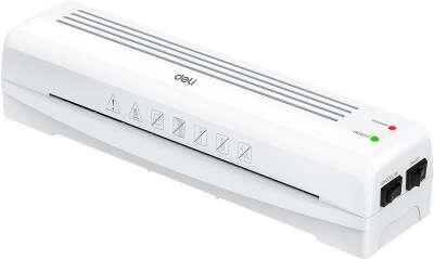 Ламинатор Deli E14378 белый A4 (80-125мкм) 32см/мин лам.фото реверс