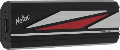 Накопитель SSD Netac USB-C 256GB NT01ZX20L-256G-32BK ZX20L черный