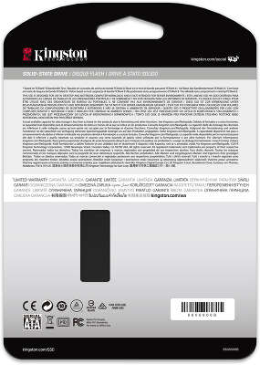 Твердотельный накопитель/ Kingston SSD KC600, 1024GB, 2.5