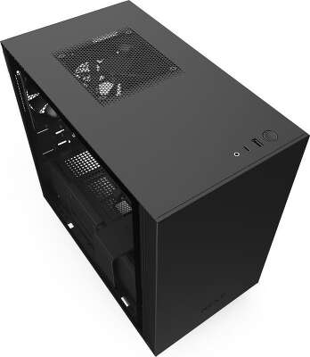 Корпус NZXT H210 Black, черный, mini-ITX, Без БП (CA-H210B-B1)