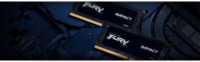 Модуль памяти DDR5 SODIMM 16Gb DDR4800 Kingston FURY Impact Black (KF548S38IB-16)