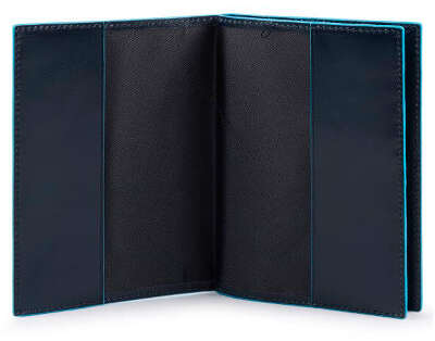 Обложка для документов Piquadro Blue Square PP5246B2R/BLU2 синий натур.кожа