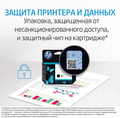 Комплект печатающих головок HP M0H50A+M0H51A 3YP61AE черный/трехцветный для HP HP GT5810/5820 InkTank 115/315/319/410/415/419