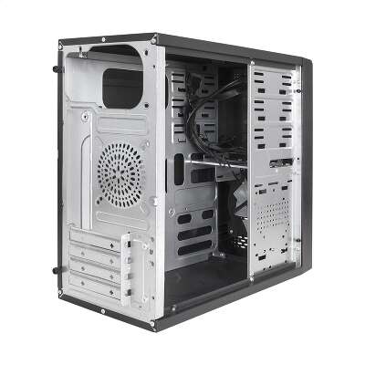 Корпус ExeGate mEVO-7807, черный, mATX, Без БП (EX292981RUS)