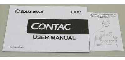 Корпус GameMax Contac COC, белый/розовый, ATX, Без БП (Contac COC MFG.T806)