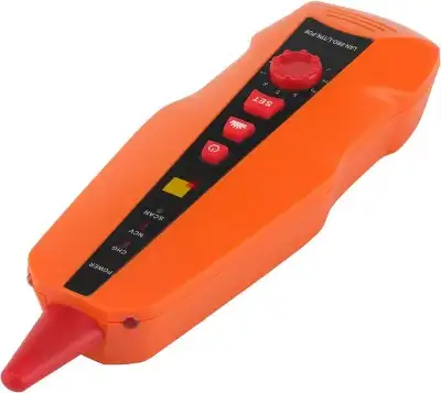 Тестер кабельный Lanmaster LAN-PRO-L/TPK-POE-8R оранжевый/черный