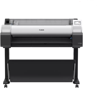 Плоттер Canon imagePROGRAF TM-340 (36", А0, 5 цветов, 24 стр/мин (А4); 40 сек (А0),2400x1200 dpi, 2 GB, Диам.втулки 2/3 дюйма, USB, Ethernet, Wi-Fi, печать на рулонах и листах,авторезак,подставка)6248C003