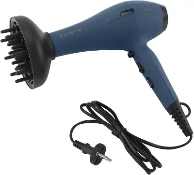 Фен Polaris PHD 2600ACi 2600Вт синий/черный