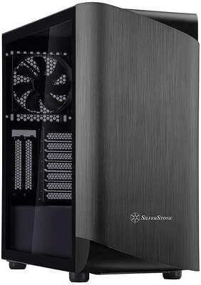 Корпус SilverStone SETA A1, черный/титан, ATX, Без БП (SST-SEA1TB-G)