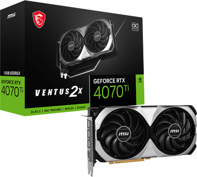 Видеокарта/ GeForce RTX 4070 Ti VENTUS 2X 12G OC