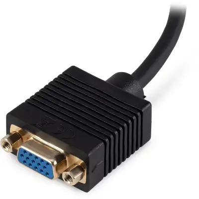 Переходник Buro DVI-D (m) VGA (f) 0.23м (BU-DVI-VGA) черный