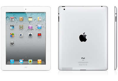 Планшетный компьютер Apple iPad 2 Wi-Fi, 64 GB, white [MC981RS/A] 