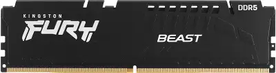 Память DDR5 32Gb 6000MHz Kingston KF560C36BBE-32 Fury Beast Black RTL Gaming PC5-48000 CL36 DIMM 288-pin 1.35В dual rank с радиатором Ret