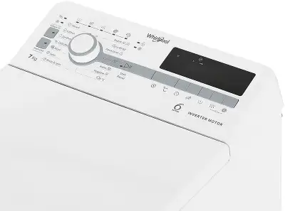Стиральная машина Whirlpool TDLR 7231BS EU пан.англ. класс: A загр.вертикальная макс.:7кг белый инвертер