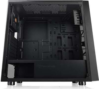 Корпус Thermaltake Versa J22 TG, черный, ATX, Без БП (CA-1L5-00M1WN-00)