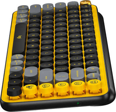 Клавиатура беспроводная Logitech Keyboard POP KEYS BLAST YELLOW (920-010716)
