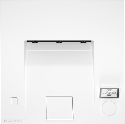 Лазерный цветной принтер HP Color LaserJet Pro 4203dn (A4,600x600dpi,33ppm,512Mb,Duplex, 2trays 50+250,USB2.0/GigEth, ePrint, AirPrint, 4Ctgs in box, repl. W1Y44A)