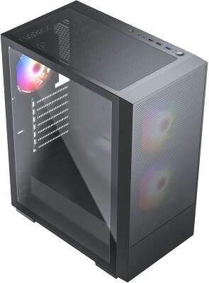 Корпус ACD Citadel 106 ATX, Black, USB3.0*1, USB*2+HD audio ,1*12cm ARGB rear+2*14cm ARGB front ,TG