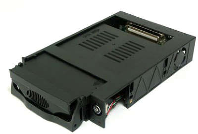 Съемный контейнер для 3.5" SATA HDD SR3P(K)-3F-SATA черный