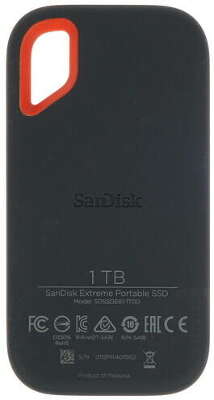 Внешний твердотельный накопитель 1Tb [SDSSDE61-1T00-G25] (SSD) Sandisk Extreme Portable SSD V2