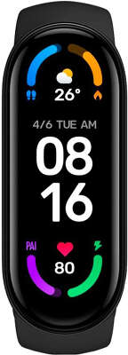 Фитнес-браслет Xiaomi Mi Smart Band 6 NFC, Black [BHR4954GL]