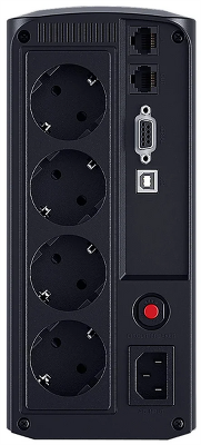 Источник бесперебойного питания Cyberpower VP1000ELCD Line-Interactive 1000VA/550W USB/RS-232/RJ11/45 (4 EURO)