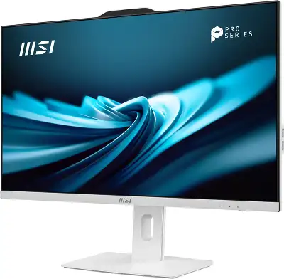 Моноблок MSI Pro AP272P 14M-617XRU 27" Full HD i5 14400 (2.5) 16Gb SSD512Gb UHDG 730 без ОС GbitEth WiFi BT 120W клавиатура мышь Cam белый 1920x1080