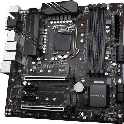 Материнская плата mATX LGA1200 GIGABYTE W480M VISION W