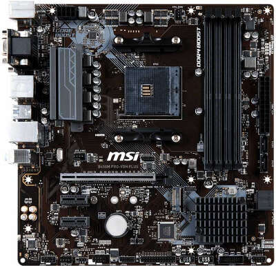 Материнская плата microATX LGAAM4 MSI B450M PRO-VDH PLUS
