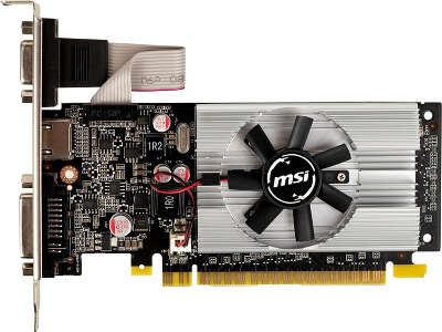 Видеокарта MSI NVIDIA nVidia GeForce 210 1Gb DDR3 PCI-E VGA, DVI, HDMI