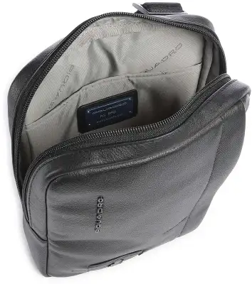 Сумка мужская Piquadro Russel CA3084W137/N черная натур.кожа