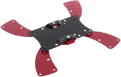 Кронштейн для телевизора Holder LCDS-5057 черный глянец 19"-47" макс.30кг настенный наклон