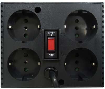 Стабилизатор напряжения/ Powercom TCA-1200 Black Tap-Change, 600W