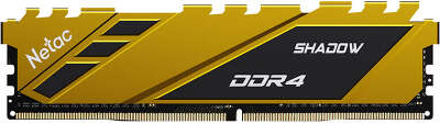 Модуль памяти DDR4 DIMM 16384Mb DDR3200 Netac Shadow (NTSDD4P32SP-16Y)