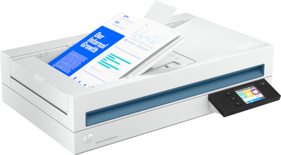 Сканер HP ScanJet Pro N4600 fnw1 Network Scanner (CIS, A4, 600x1200 dpi, 24bit, ADF 100 sheets, Duplex, 40 ppm/80 ipm, USB 3.0, Ethernet 10/100/1000 Base-T, Wi-Fi Direct, repl. SJ 4500 (L2749A))