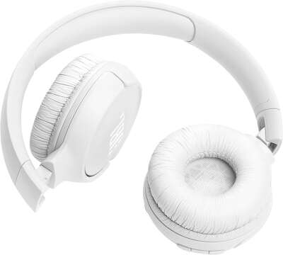 Наушники беспроводные JBL TUNE 520BT, белые [JBLT520BTWHT]