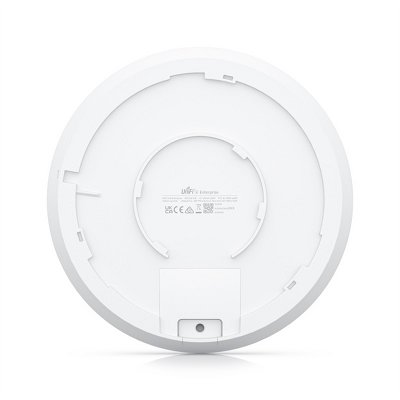 Точка беспроводного доступа Ubiquiti Access Point U6 Enterprise WiFi 6 support (2.4/5/6 GHz bands), 10.2 Gbps aggregate throughput rate, (1) 2.5GbE RJ45 port (PoE In)Powered with PoE+